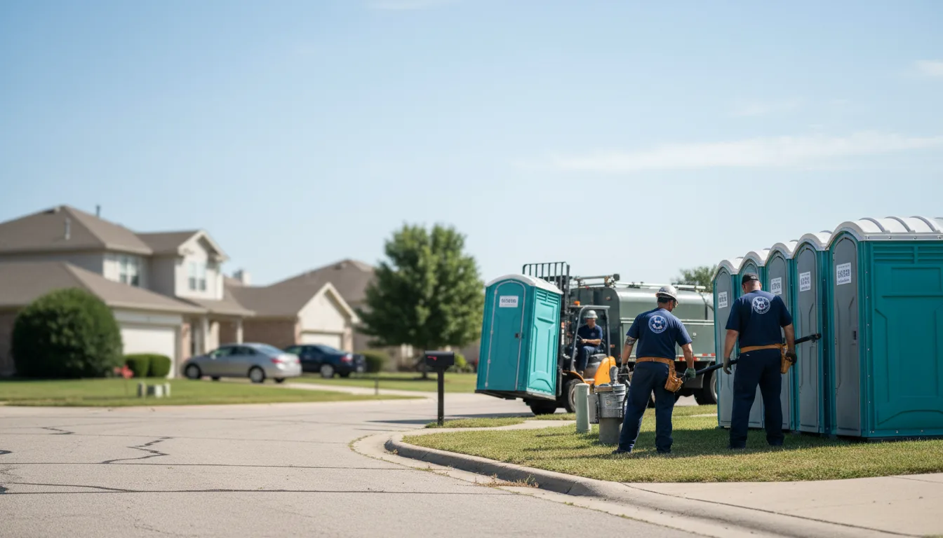 Porta Potty Rental in College Corner, OH near me